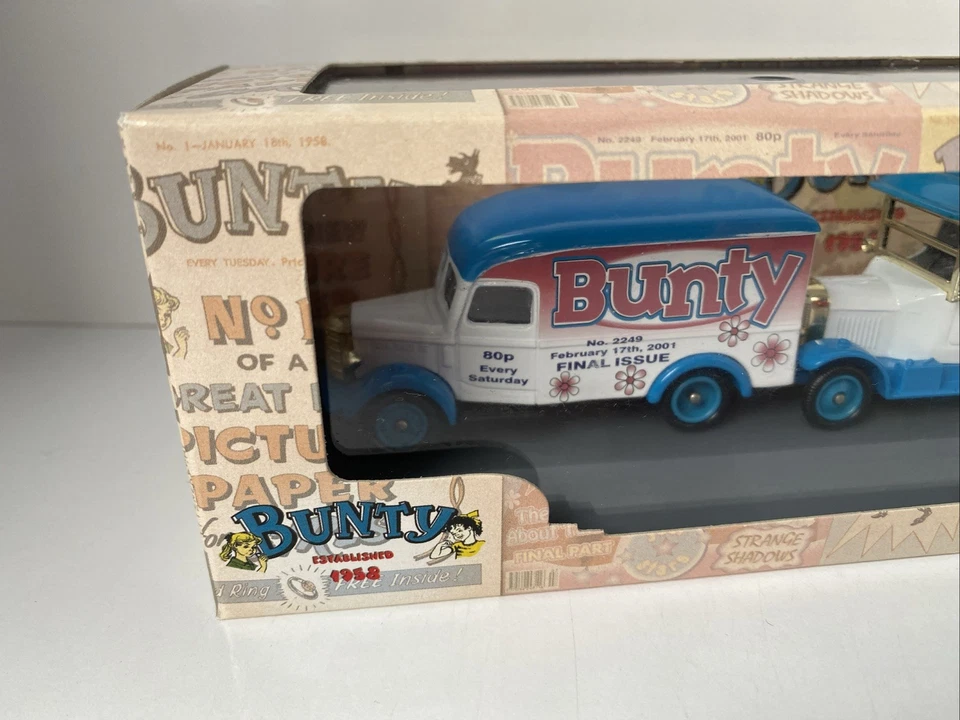 Lledo Bunty BU1002 1958 Set Girls Magazine Nostalgia Boxed Toy Vehicle - Image 2 of 4