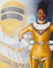 NAKIA BURRISE as Tanya Sloane - The Yellow Power Ranger - GENUINE AUTOGRAPH NAKIA BURRISE as Tanya Sloane - The Yellow Power Ranger - GENUINE AUTOGRAPH