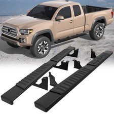 6 Running Boards Side Steps Bars Pair For 2005-2023 Toyota Tacoma Extended Cab