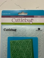 Provo Craft Cuttlebug Kassie's Brocade Embossing Folder ~ 2000215  Crafts Art