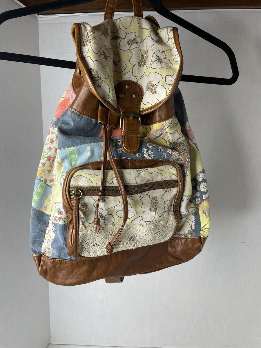 black and white leather backpack purse ALTOSY Soft Leather Backpack Women
