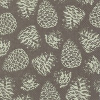 Servietten Mit Tannezapfen Braun & Creme Tischdeko Herbst & Weihnachten 40 StüCk