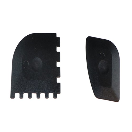 2pcs Grill& Pan Cleaning Plastic Scrapers Cleaner Black Durable Set Kitchen Tool - Picture 8 of 10
