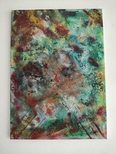 Quadro Moderno Astratto pezzo unico Realizzato A Mano