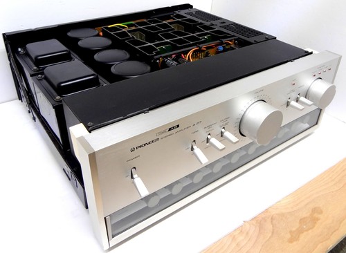 Pioneer A-27 Stereo Integrated Amplifier, Serviced, Replaced 63 Capacitors