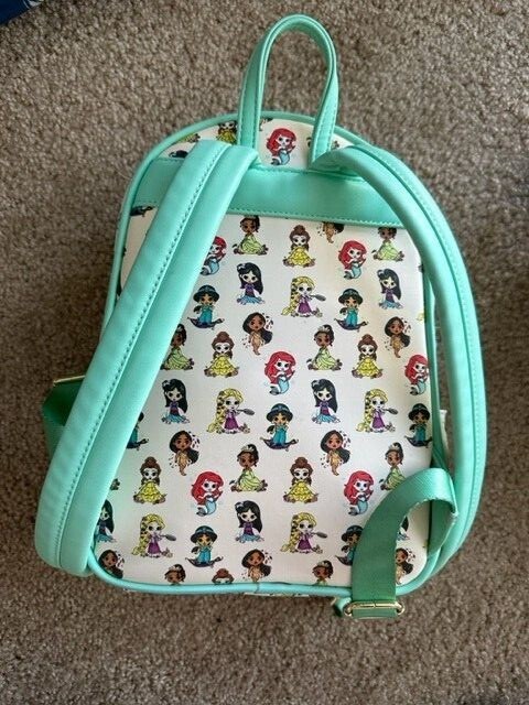 Disney Princesses All Over Print Loungefly Mini BackPack | eBay display picture 2