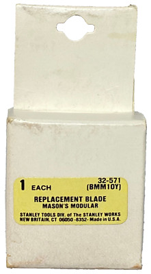 Rare Vintage Stanley 32-571 Replacement Blade for Mason's Modular - Made in USA