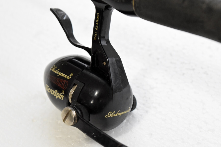 Shakespeare Microspin underspin UltraLight 4'6 spin rod & reel combo MSSP46-1 UL