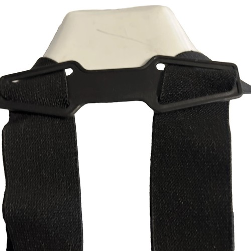 Adult Small Rain pant Bib Pants w/ Elastic Suspenders Black Waterproof - Picture 2 of 9