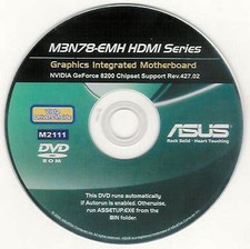 ASUS M3N78-EMH HDMI Motherboard Drivers Installation Disk M2111