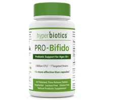 Hyperbiotics PRO Bifido Probiotic Support for Ages 50+ -- 60 Tab