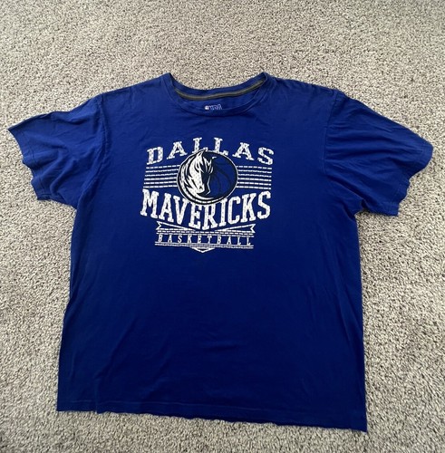 Adult Dallas Maverick 41 Shirt Top Stitched Vintage Edition S