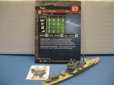  Axis Allies War at Sea BASE SET Tone 61/64 with card 
