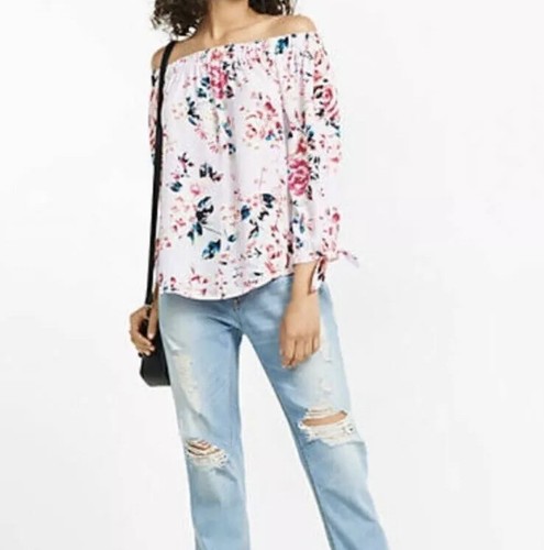 express off the shoulder shirt