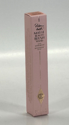 Charlotte Tilbury Pillow Talk Matte Beauty Blush Wand | Peach Pop - NEW