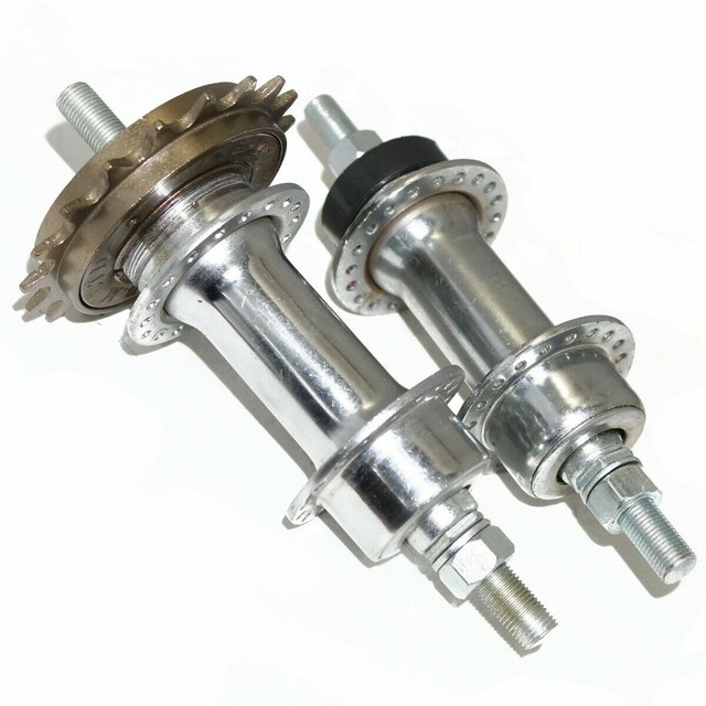Classic Vintage Bicycle Bike Front & Rear Wheel Hub With Free Wheel ECs eBay