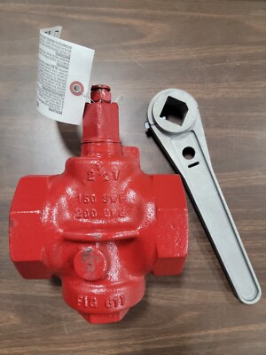 HOMESTEAD 1529B1  2-1/2 150 SWP 200 OWG BALL VALVE FIG-611 ( WITH HANDLE )