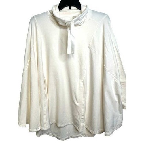 zuda Funnel Neck Knit Poncho XL/1X (4411) - Picture 3 of 9