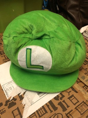 Super Mario Bros - Luigi Foam Hat Cap 