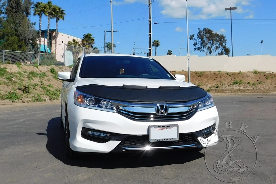 Sujetador capó máscara coche para Honda Accord Sedan 2016 2017 Foto 4 de 4
