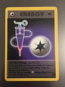 Pokemon 🌟 First Edition Full Heal Energy 81/82 🌟 Team Rocket 🌟 NM-MT