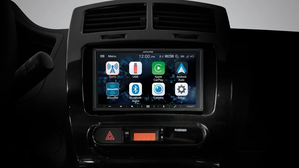 2009-2012 Dodge Ram 1500 Alpine Double Din Bluetooth Car Stereo Upgrade I 650 - Image 4 of 4