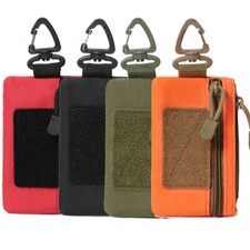Tactical Molle EDC Wallet Coin Purse Hiking Key Card Holder Pocket Bag Men Pouch