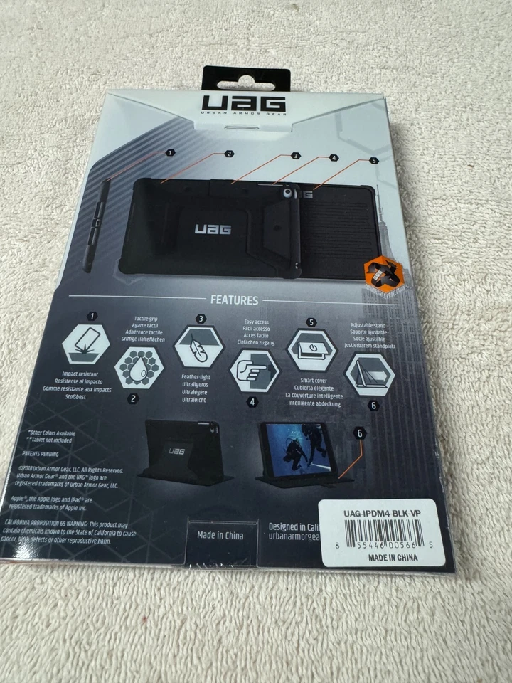 UAG UNDER ARMOR GEAR FOR IPAD MINI 4 - NEW!!!! - Image 2 of 2