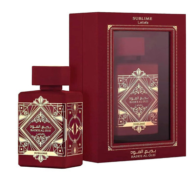 Lattafa Badee Al Oud Sublime Eau De Parfum Unisex SPRAY 3.4 oz