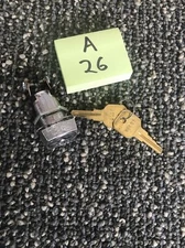 Alco Key Switch SPST Maintained-On Key Can Be Removed in Off Position Only AEL01