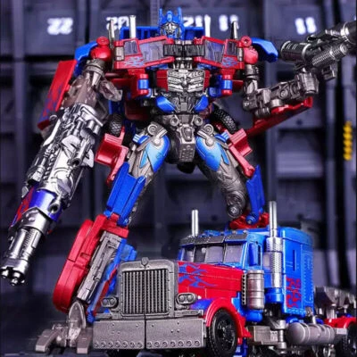 MARKENLOS Transformator Optimus Prime Figur Truck Transformation Spielzeug Kinder-Geschenk