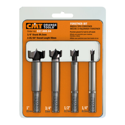 Fisch-Tools Forstnerboor / cilinderkopboor HW 5-delig Set met 15, 20, 25, 30 en 35 mm boren in