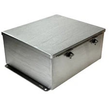 nVent HOFFMAN A1412CHAL Aluminum Enclosure Junction Box Wallmount 14 x 12 x 6 in