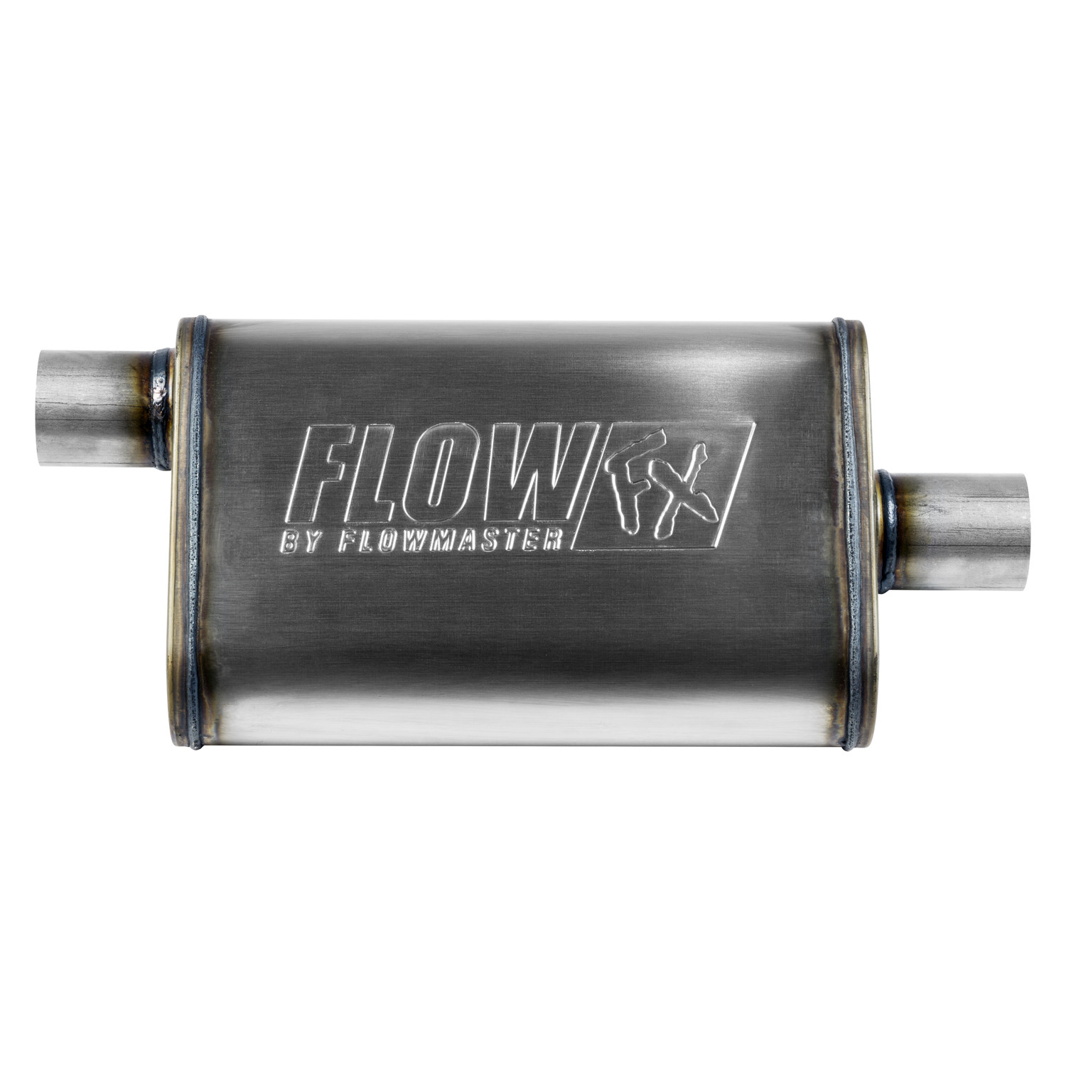 Flowmaster 71225 FlowFX Muffler 409S - 2.25 Offset In/ 2.25 Center Out ...
