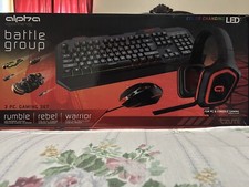3 Piece Gaming Set (Headset, Keyboard, Mouse)