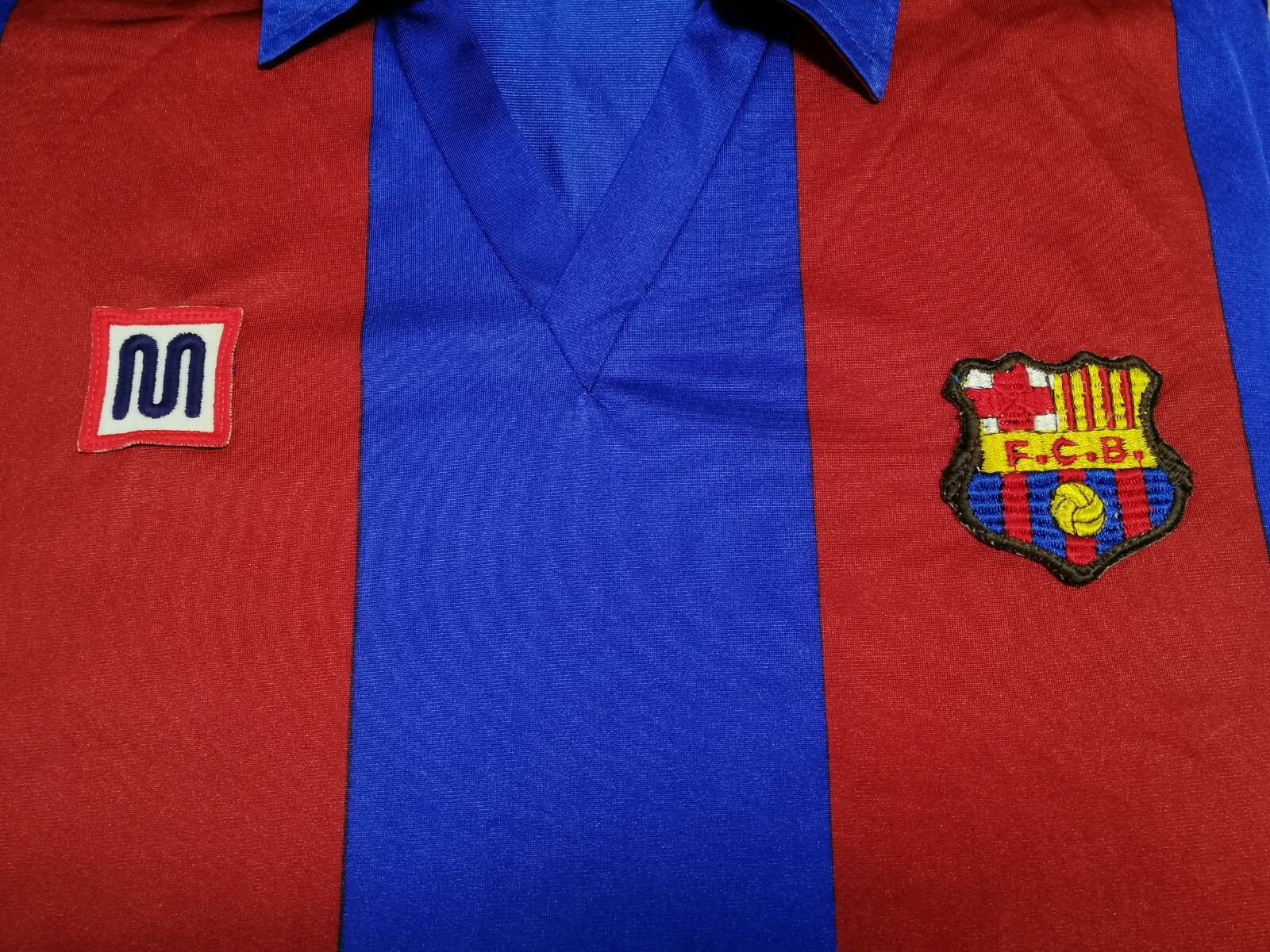 Barcelona 1984-89 Vintage Home Shirt by Meyba