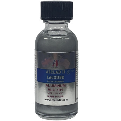 Alclad II Aluminium Metallic Lacquer Paint 1 oz ALC-101