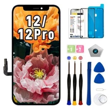 For iPhone 12/12 Pro Screen Replacement 3D Touch LCD Display Digitizer Assembly