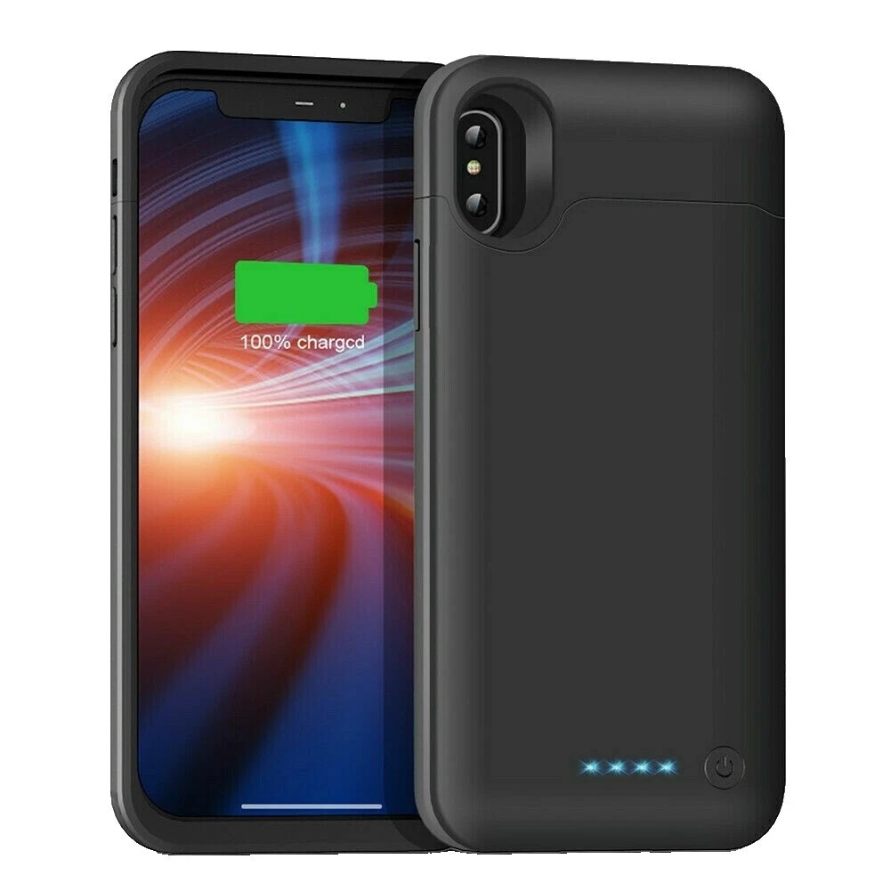 Power pack batería del teléfono celular brillante Casos