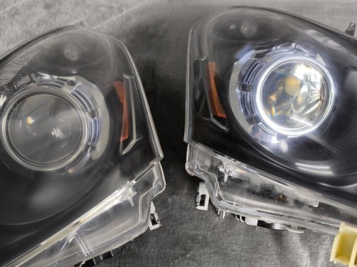 JDM NISSAN SKYLINE V36 INFINITI G35 KOUKI BLACK HID SEDAN HEADLIGHT 2006-14 OEM - Picture 9 of 21