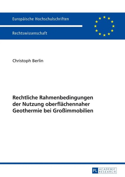 Christoph Berlin | Rechtliche Rahmenbedingungen Der Nutzung OberfläChennaher...-image