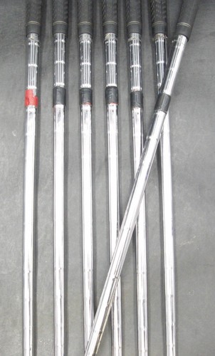 Set of 7 x Mizuno T-Zoid MX-15 Irons 4-PW Stiff Steel Shafts Mizuno Grips - Picture 5 of 7