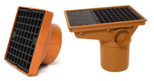 Underground Drainage 110mm SQUARE & INTEGRAL HOPPER