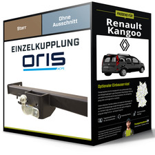Starre Anhängerkupplung für RENAULT Kangoo 05.1997-01.2008 Typ KC/FC Oris NEU
