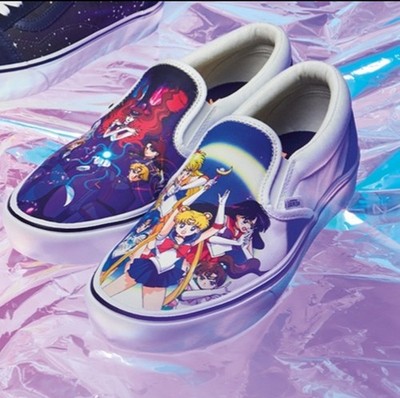 Vans x Sailor Moon Limited Edition Slip On Shoes Women s Size 11