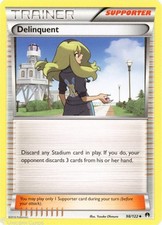 Delinquent 98/122 : Uncommon Mint/Near Mint Pokemon Card : XY09: BREAKPoint