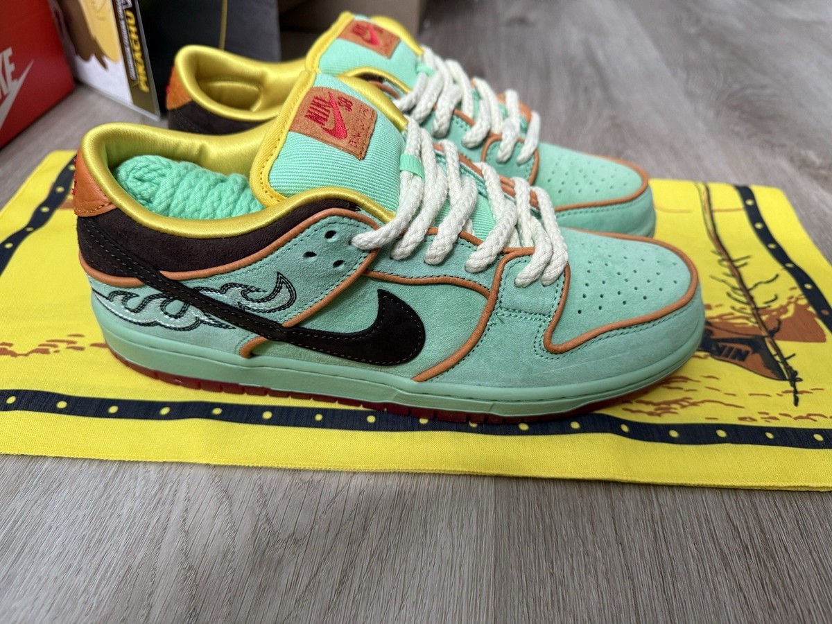 Nike SB Dunk Low Rodeo Tourmaline HF3058-300 Size 8M New IN HAND