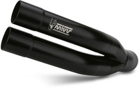 S.037.SDGB - Auspufftopf Mivv Double GUN Black Suzuki GSR 750 (11>16)