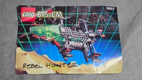 LEGO 6897 Space Police Rebel Hunter - 100% Complete w/ Instructions