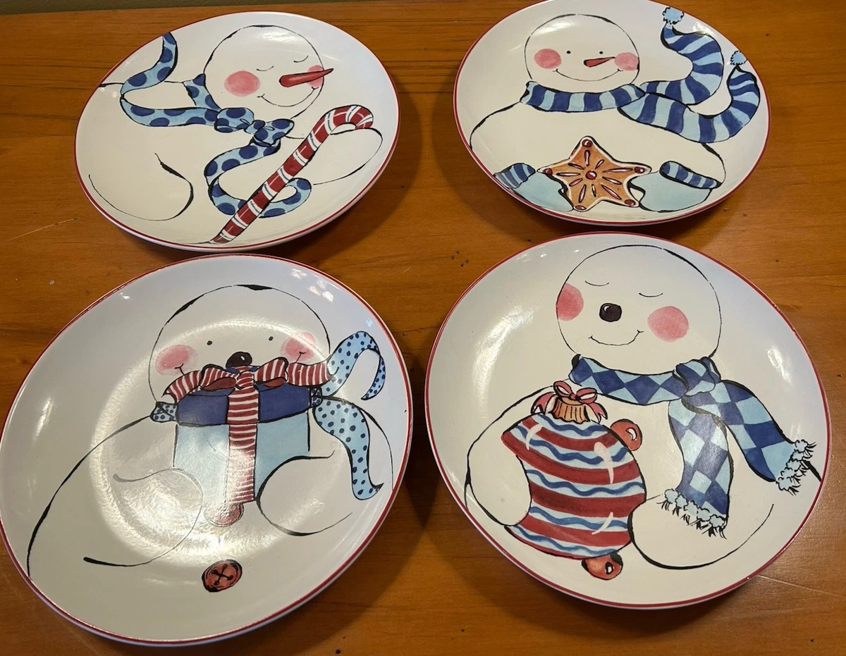 Snowman Plates for sale | eBay
